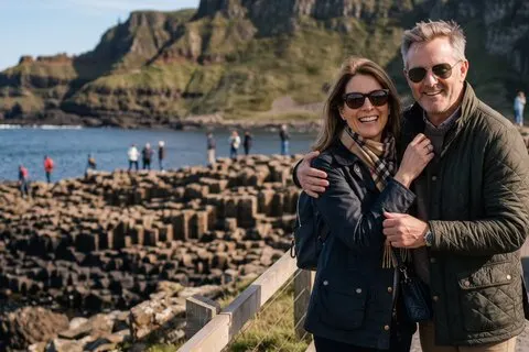 Morgon Giant's Causeway Halvdagstur från Belfast