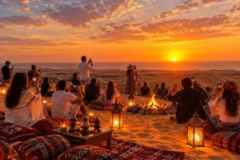 Sandboarding au coucher du soleil et dîner à Agadir et Taghazout | voooya